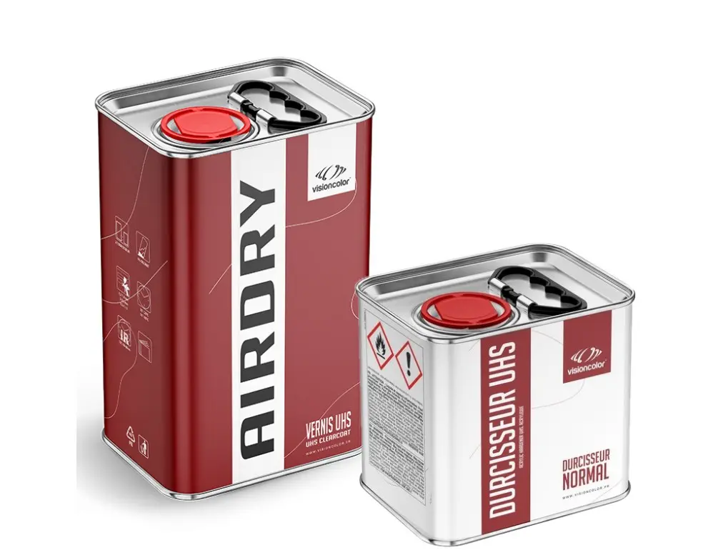 [AR00283L] Pack Vernis UHS AIRDRY VisionColor 5L + 2.5L Durcisseur: PROMOTION 3 Pack achetés = 1 OFFERT (Lent)
