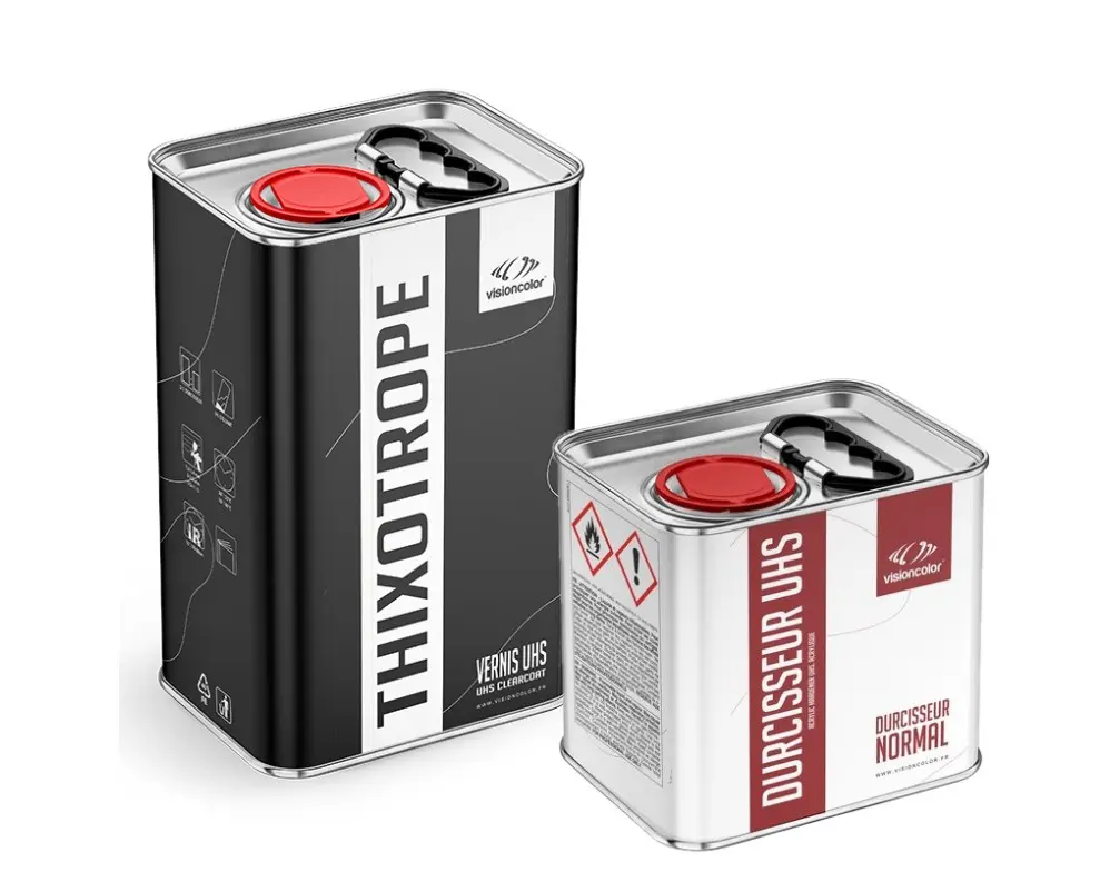 [AR00282L] Pack Vernis de charge, AntiCoulure UHS Thixotrope VisionColor 5L + 2.5L Durcisseur: PROMOTION 3 Pack achetés = 1 OFFERT (Lent)