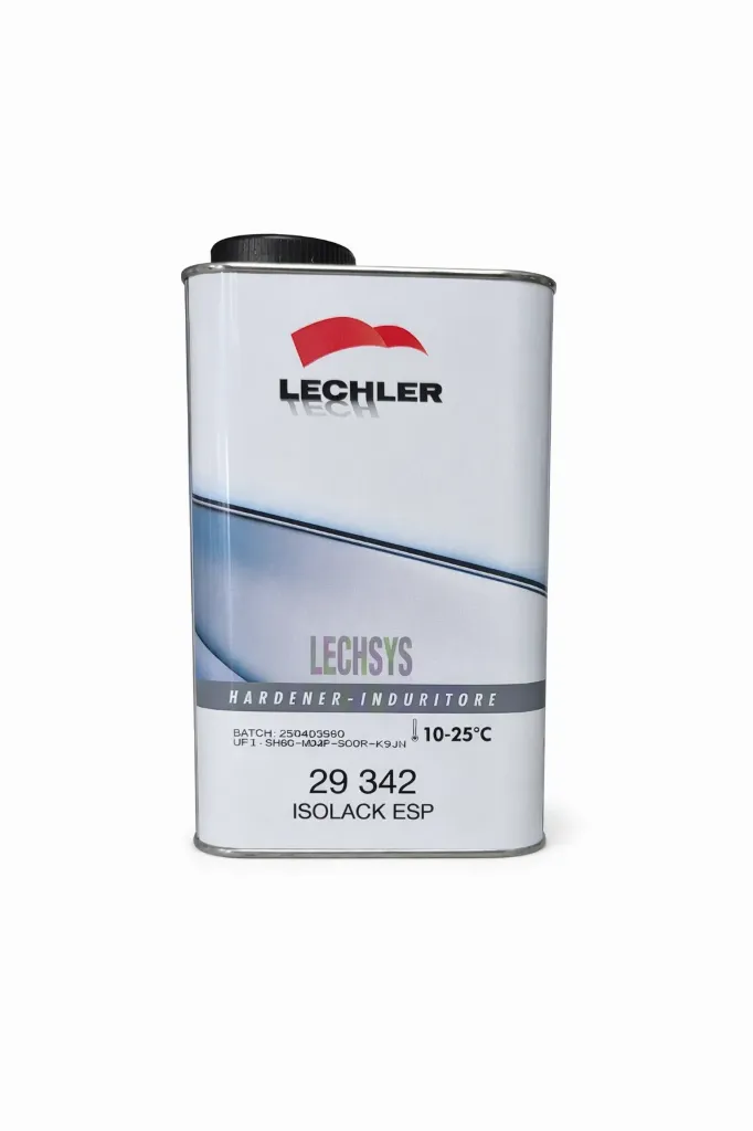 Durcisseur LECHLER 29342 ISOLACK ESP Pour Peinture Brillant Direct ISOLACK MAT et Accroche Métal