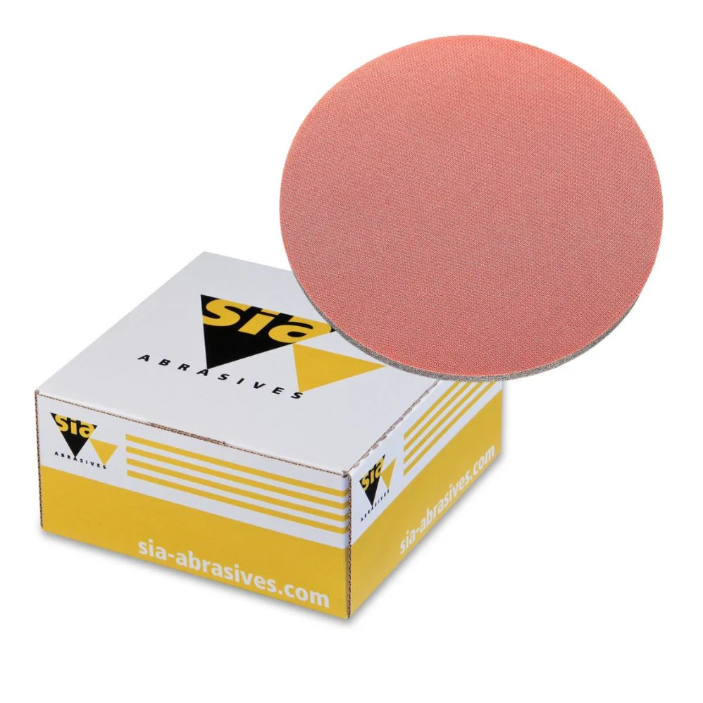 Disques Abrasif Mousse Ultra-fin SiaAiR 7940 D 115x140mm Ponçage à l'eau (X10 Pcs) (P600)