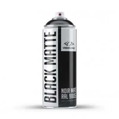Noir Mat VisionColor en Bombe de 400 ml
