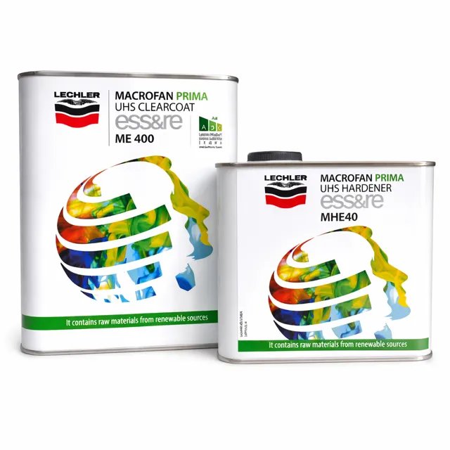 Pack Vernis UHS 4L + 2L Durcisseur LECHLER Macrofan ESSERE ME400 Nouvelle Génération