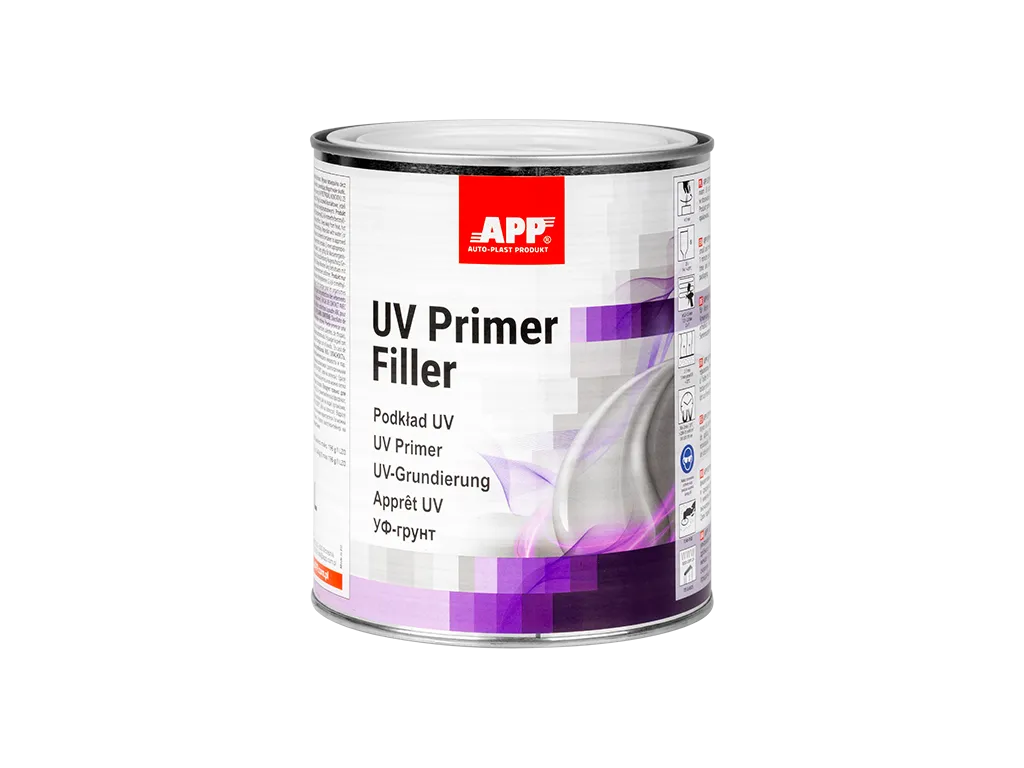 Primer UV APP – Apprêt de réparation à durcissement UV Gris Transparent 1L