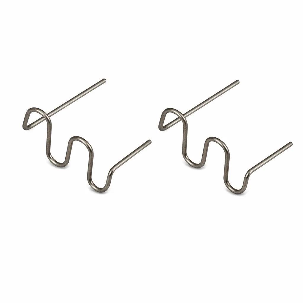 Agrafes à souder pour réparations plastique  en Acier Inoxydable, sachet de x500pcs