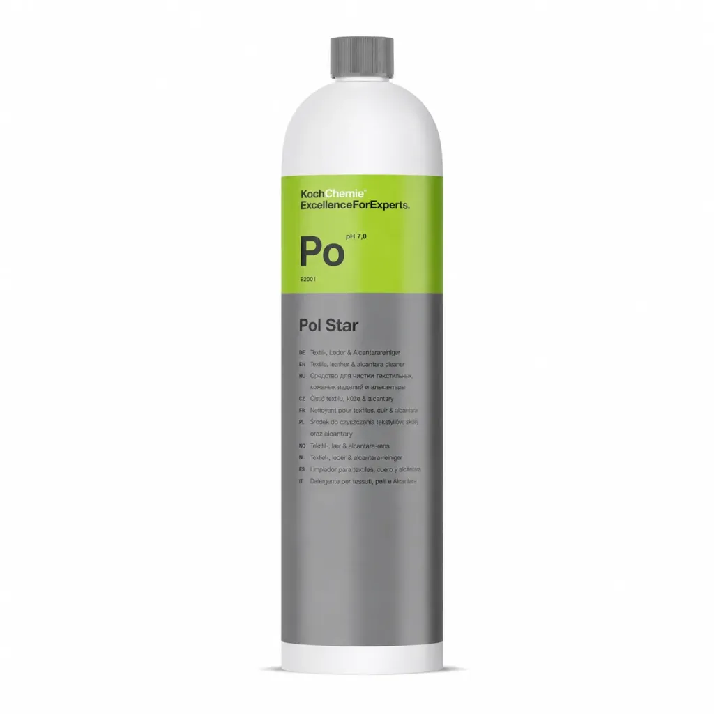 Nettoyant Spécial Cuir, Tissus et Alcantara Po Star Koch Chemie 1L