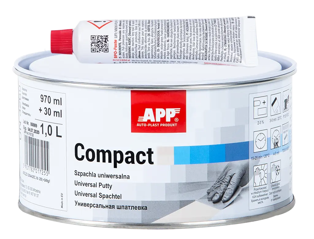 [010120]  Mastic Universel Beige APP Compact + durcisseur 1L /1.8KLG