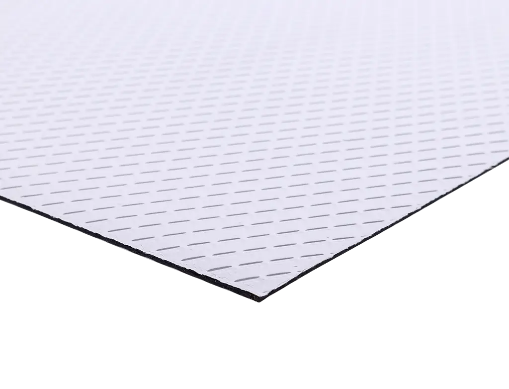 Plaques insonorisantes avec une couche d'aluminium APP MW 500 A