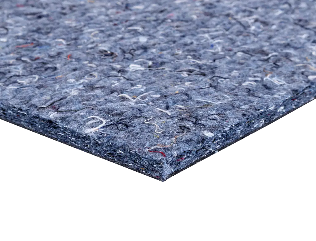 Plaque de bitume insonorisante adhésive avec couche de feutre APP MW 500 F