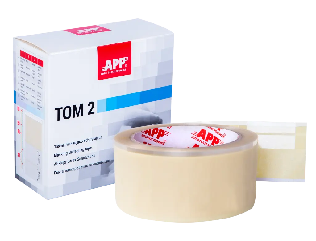 [070305] Ruban de masquage pour joint avec cliché partagé 9/11mm APP TOM 2 50mm x 10m