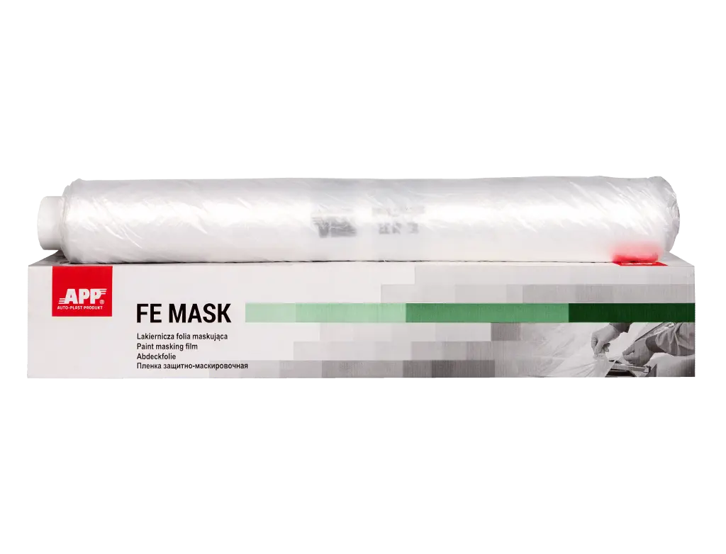 [070520] Film plastique transparent de masquage APP FE 7 Mask 4m x150m, 4m x 300m ou 5,8m x 100 m (4 m x 150 m)