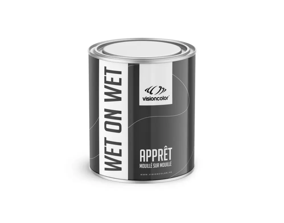 [AR00294] Pack Apprêt Mouillé sur Mouillé Gris Moyen Vision Color 2.5L + 1L Durcisseur 