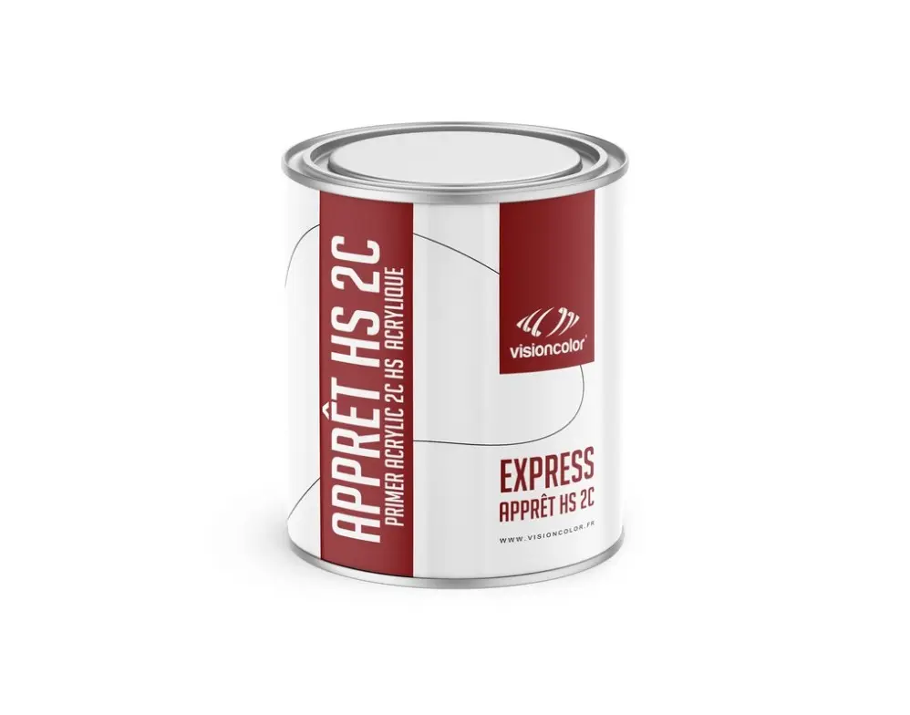 [AR00293] Pack Apprêt Express Séchage Rapide Gris VisionColor 3.5L + 1L Durcisseur