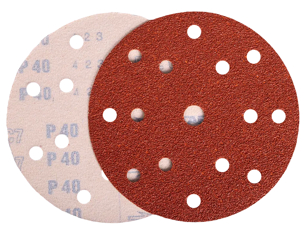 [40KBC040] Disque abrasif 14+1 trous APP Classic (50 Pièces ou 100 Pièces)  (P40 (50pcs))