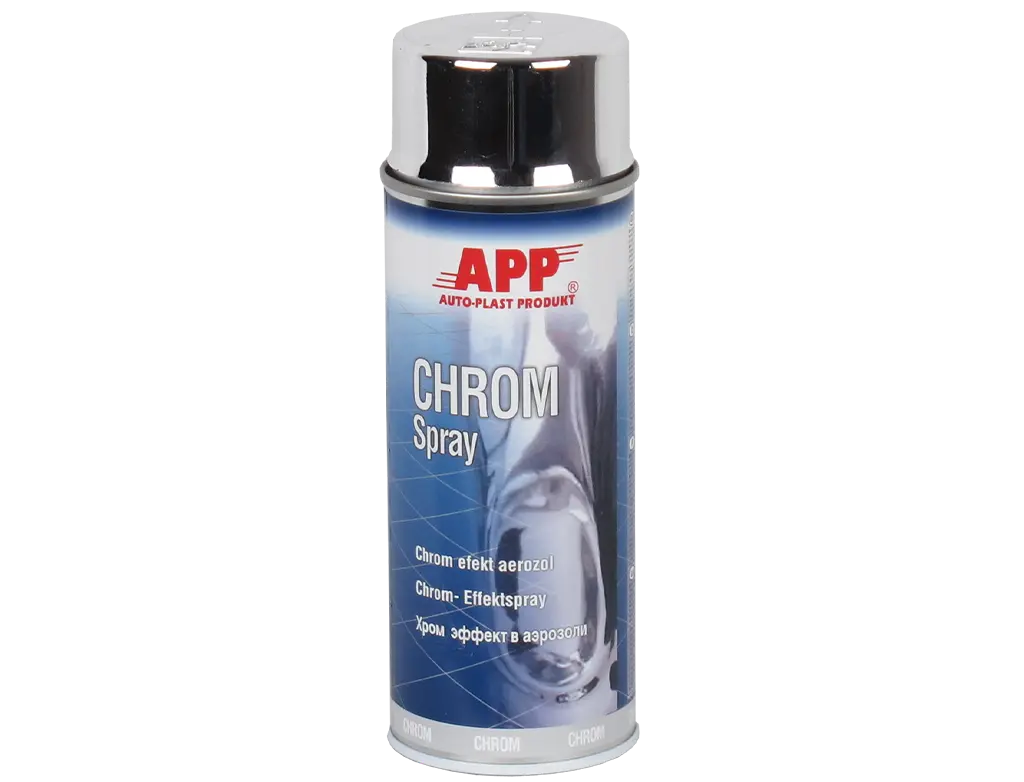 Peinture à effets chrome APP Chrom Spray 400 ml 