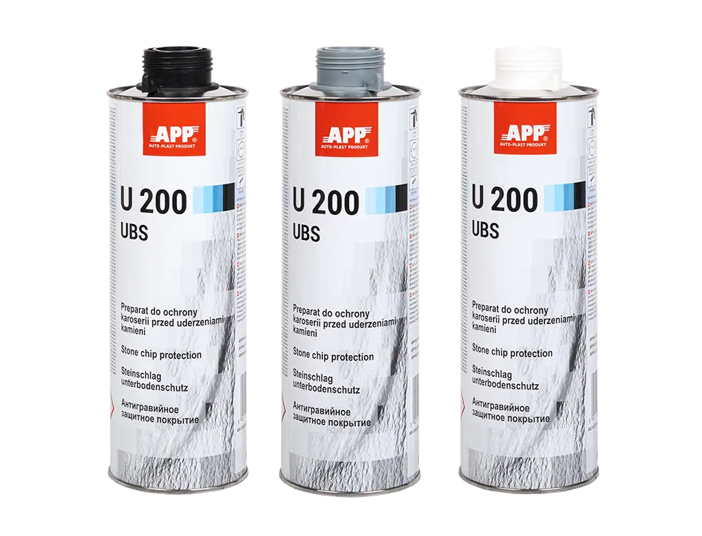[050103] Anti Gravillon APP U200 UBS Cartouche de 1L Noir, Gris ou Blanc (Blanc)