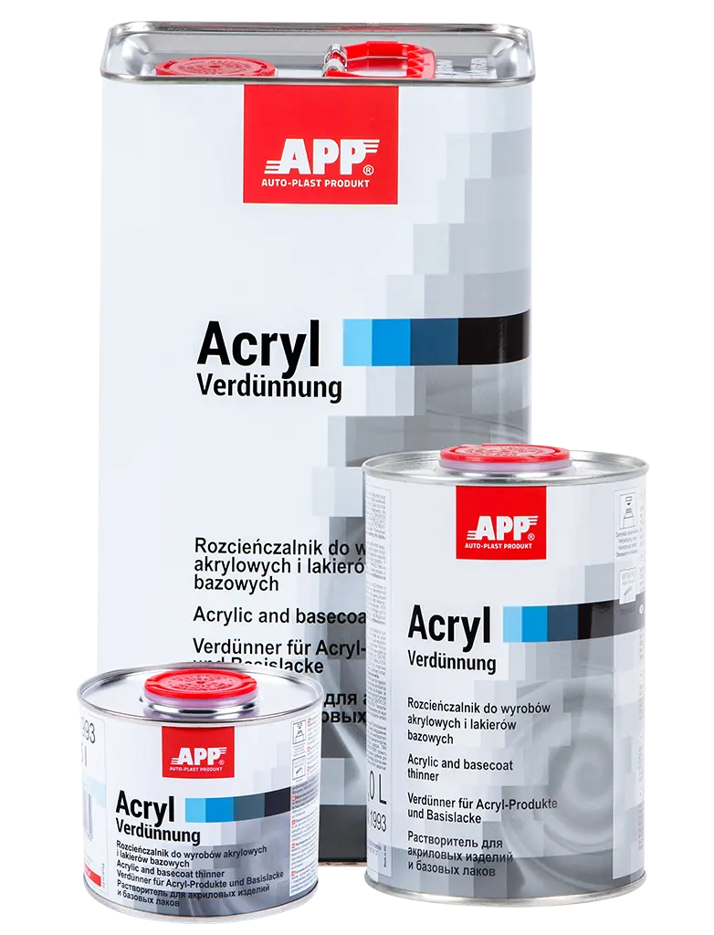 Diluant Universerl APP Acryl-Verdunnung 5L ou 1L