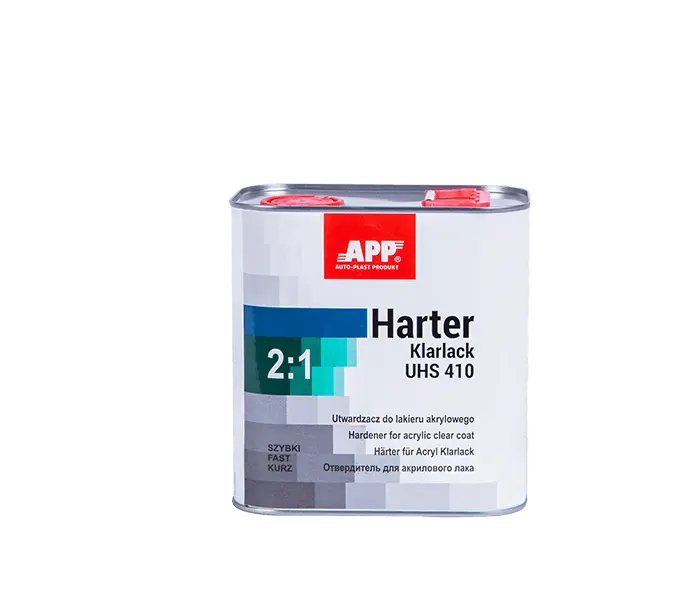 [020335] Durcisseur APP Harter Klarlack UHS 410 2:1 0,50L ou 2,5L  (0,50L, Normal)