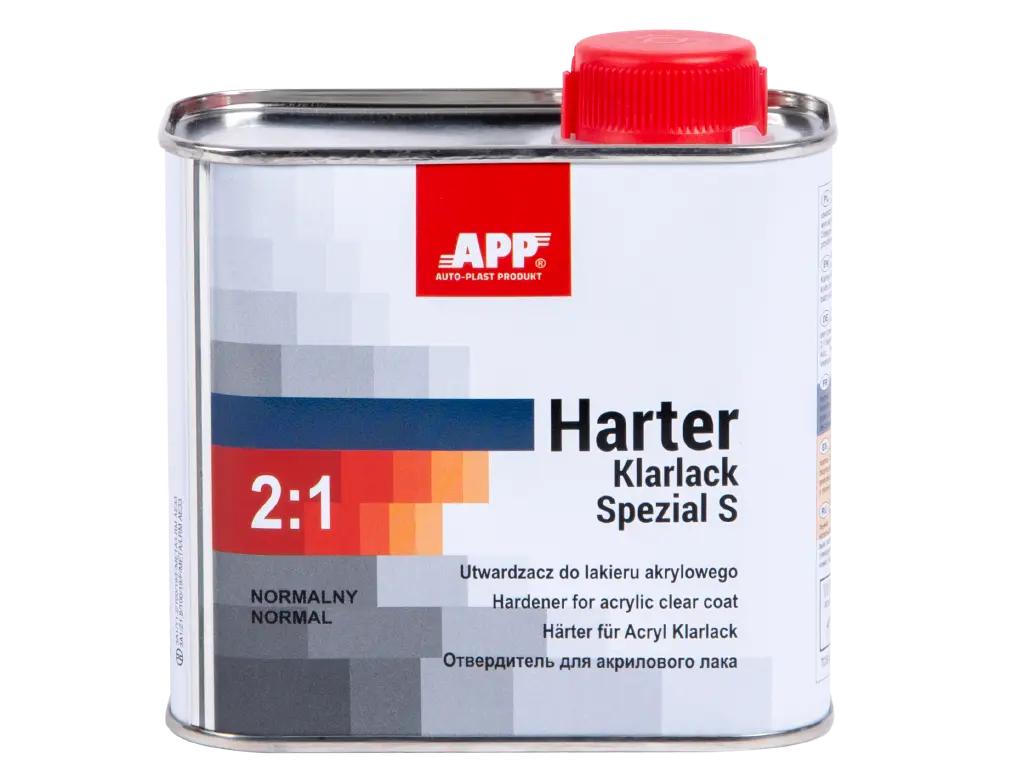 [020317] Durcisseur APP Harter Klarlack Spezial S 2:1 0,50L ou 2,5L   (0,50L, Normal)