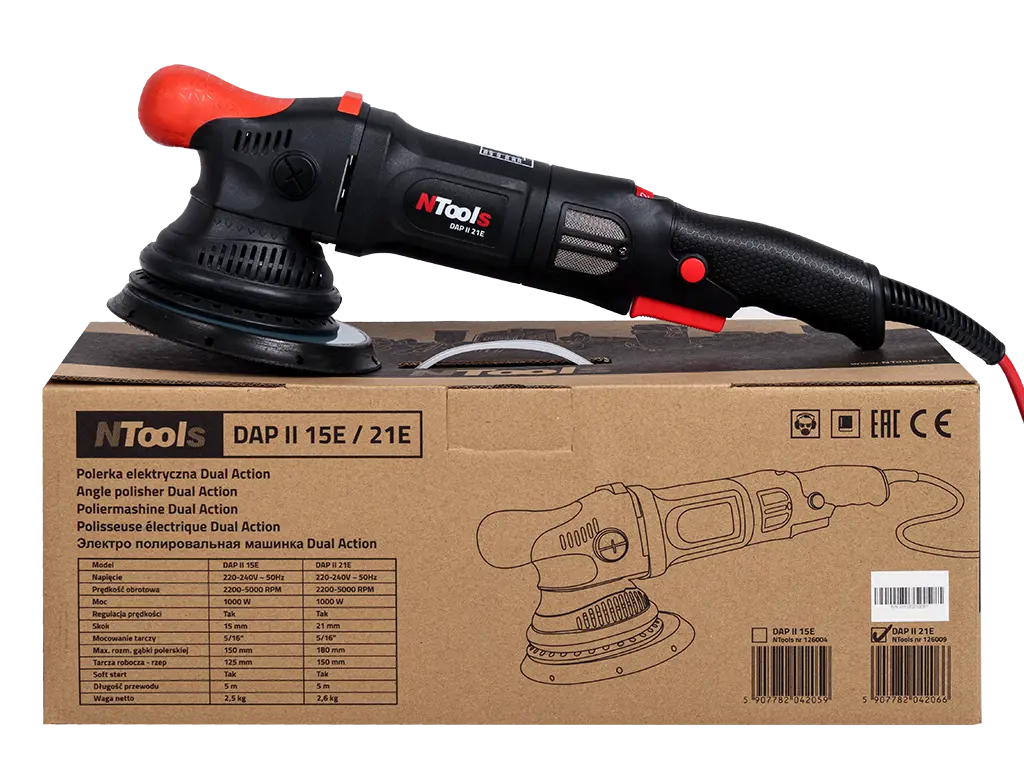 [126009] Polisseuse électrique, type Dual Action NTools DAP II 21E