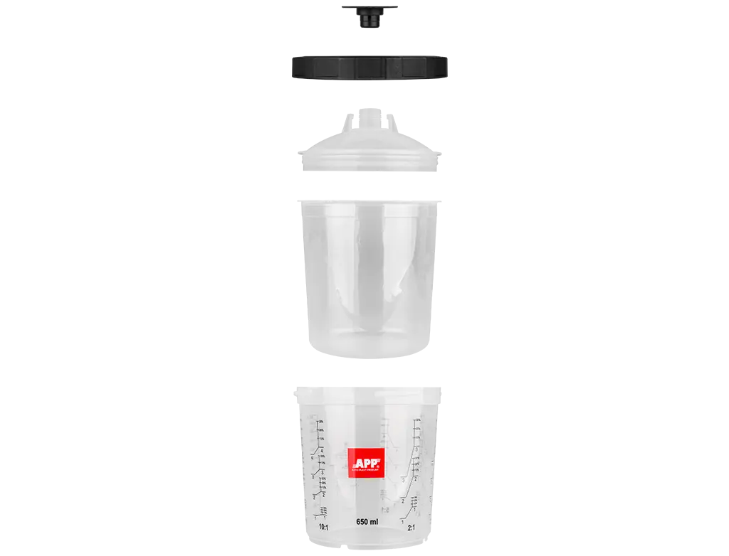 Poche Souple FPS avec godet rigide 650ML x50pcs