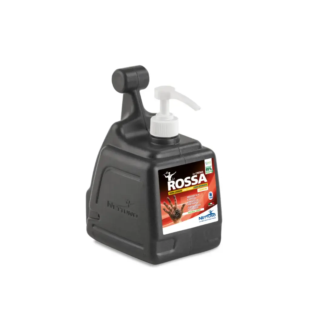 [00397 NETTUNO] ROSSA Mécanique Savon mains 3L Avec pompe NETTUNO