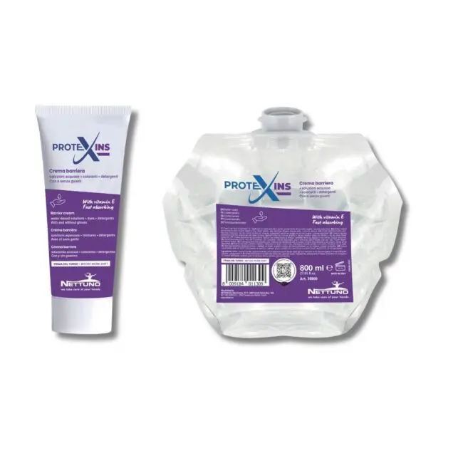 PROTEXINS Crème pour les mains spéciale professionnels en tube ou en poche NETTUNO 